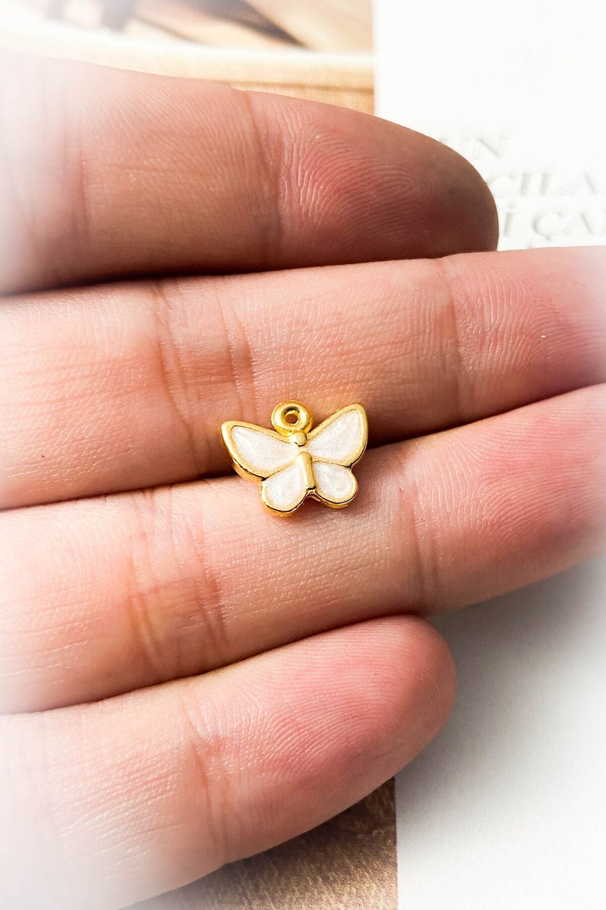 Mineli Model Altın Kaplama Kolye Ucu 3 Farklı Model Seçeneği