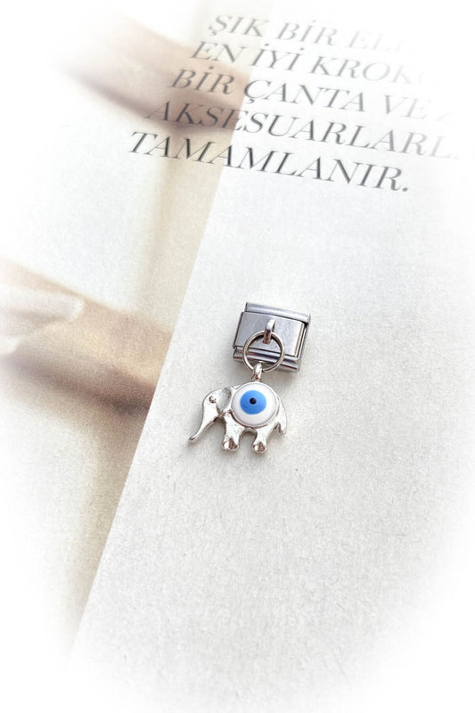 Gümüş Renk Kararmaz İtalyan Bileklik Charm 12 Farklı Model