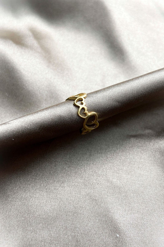 Kalp İşlemeli Kıkırdak Küpe 925 Gümüş Kaplama Ear Cuff Kadın Küpe Çelik