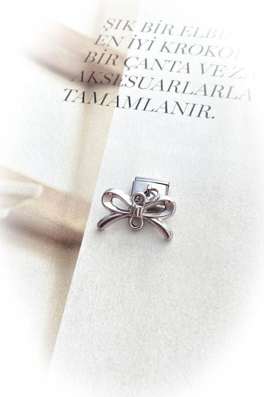 Gümüş Renk Kararmaz İtalyan Bileklik Charm 12 Farklı Model