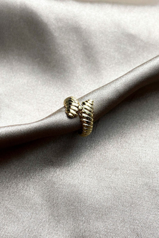 Sarmal Bombeli Kıkırdak Küpe 925 Gümüş Kaplama Ear Cuff Kadın Küpe Çelik