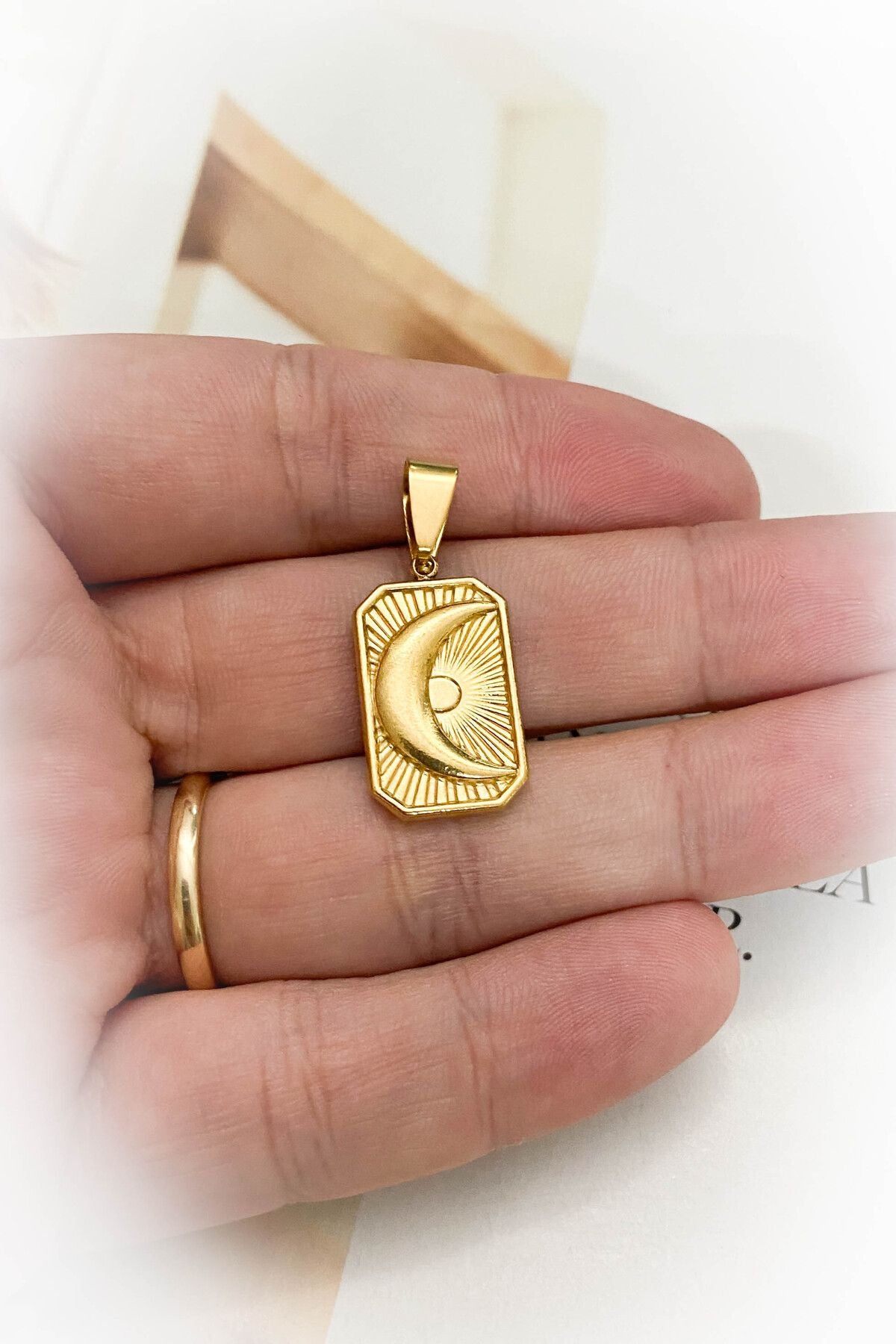 Altın Kaplama Kolye Ucu 4 Farklı Model Seçeneği