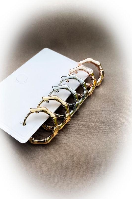 3 çift 3 renk kemik küpe rodyum kararmaz kaplama gold gümüş rose gold renk