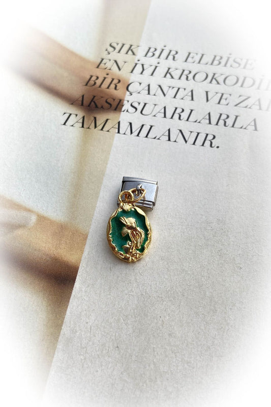 Altın Renk Kararmaz İtalyan Bileklik Charm 9 Farklı Model