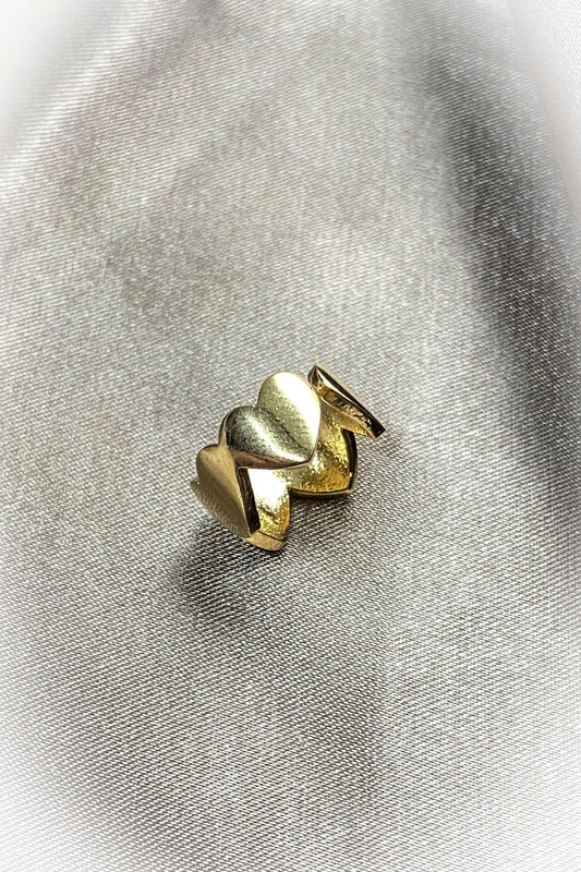 Kalp Şekilli Kıkırdak Küpe 925 Gümüş Kaplama Ear Cuff Kadın Küpe Çelik