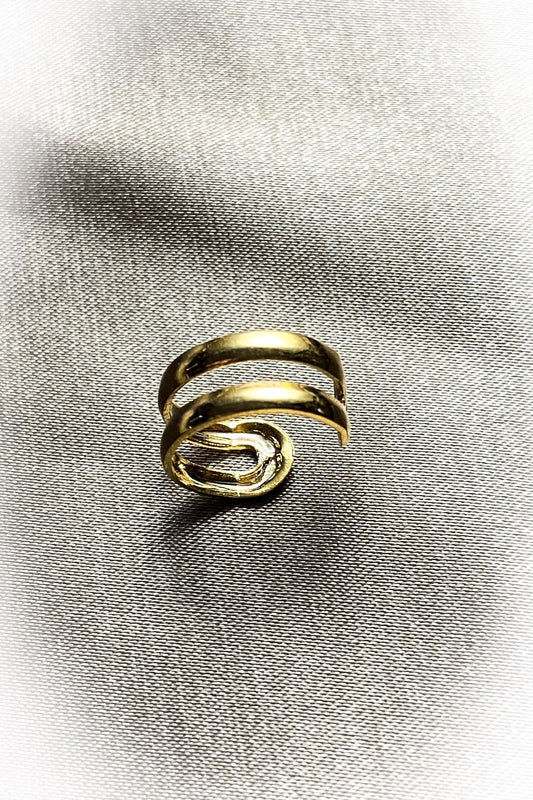 2 Sıralı Halka Kıkırdak Küpe 925 Gümüş Kaplama Ear Cuff Kadın Küpe Çelik
