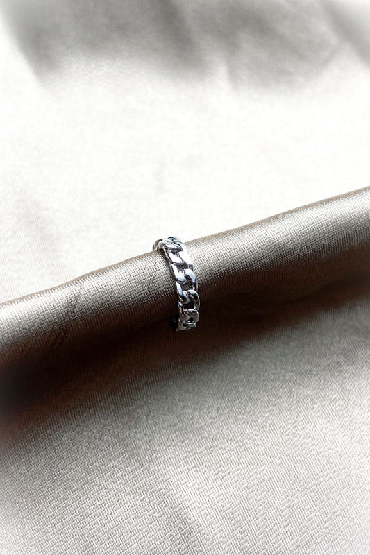 Zincir İşlemeli Kıkırdak Küpe 925 Gümüş Kaplama Ear Cuff Kadın Küpe çelik