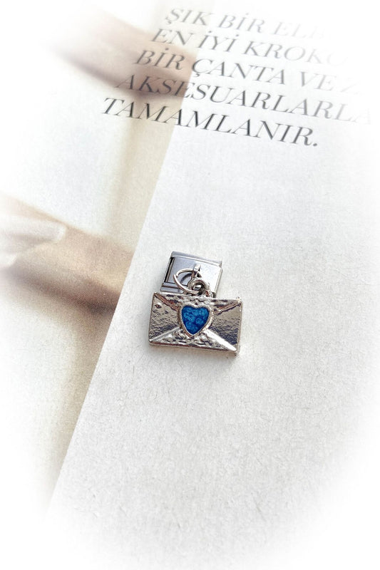 Gümüş Renk Kararmaz İtalyan Bileklik Charm 12 Farklı Model