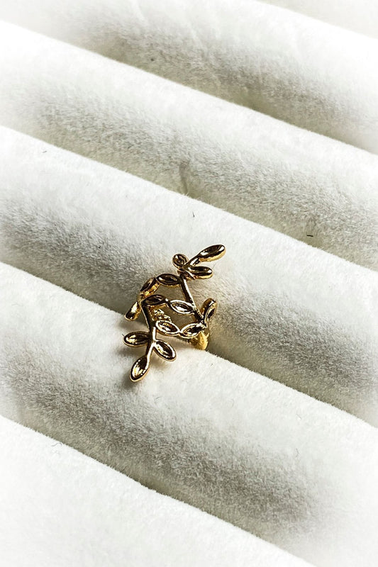 Sarmal Çiçek Kıkırdak Küpe 925 Gümüş Kaplama Ear Cuff kadın küpe Çoklu