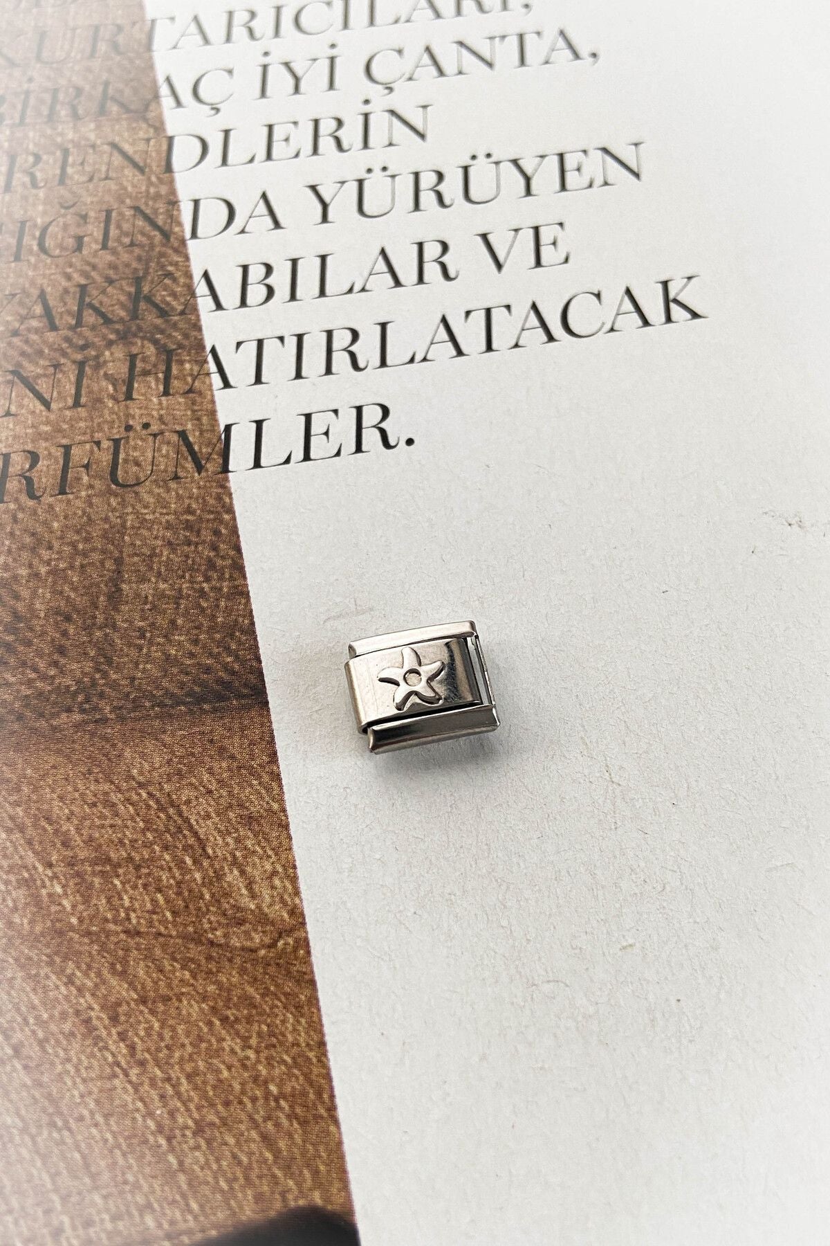 İtalyan Bileklik Çelik Charm 5 Farklı Model