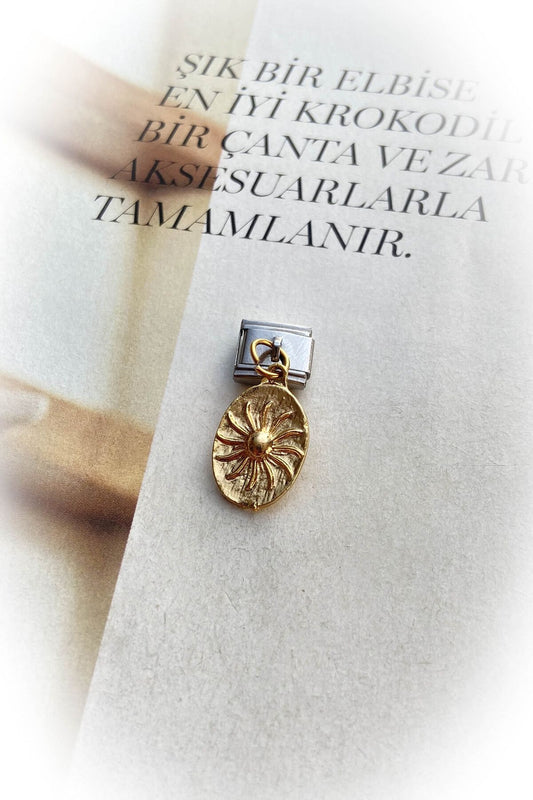 Altın Renk Kararmaz İtalyan Bileklik Charm 9 Farklı Model