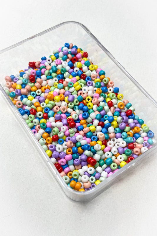 Karışık Kum Boncuk - 2 mm