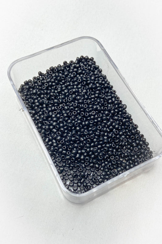 Siyah Kum Boncuk - 2 mm
