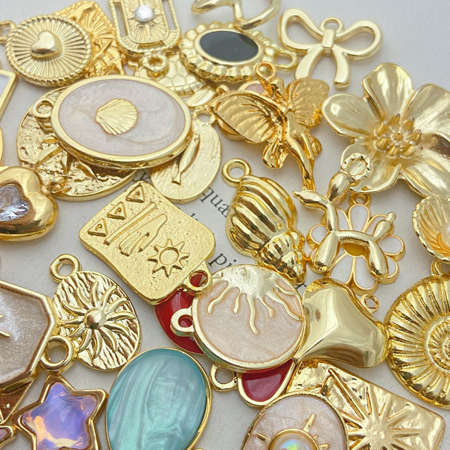30 Adet Karışık Kolye Ucu ( Charm Set )