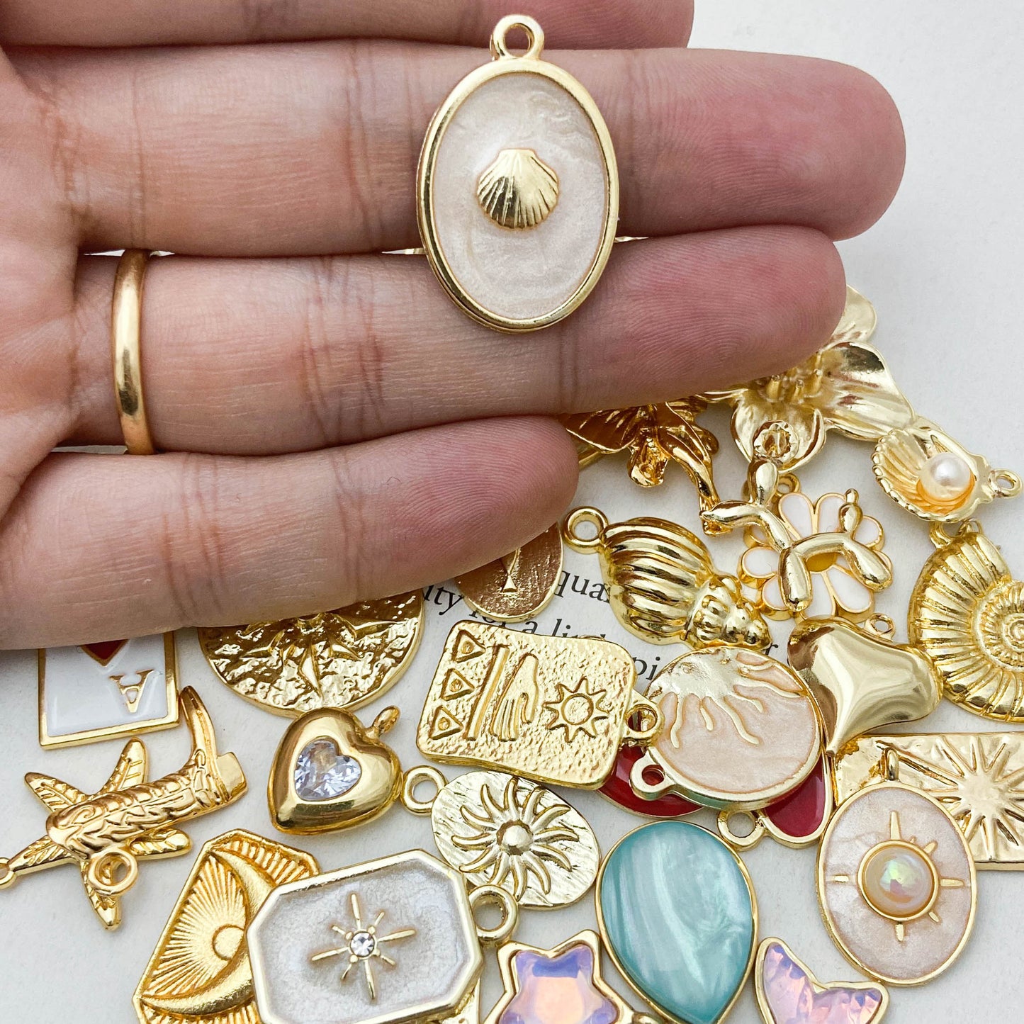30 Adet Karışık Kolye Ucu ( Charm Set )