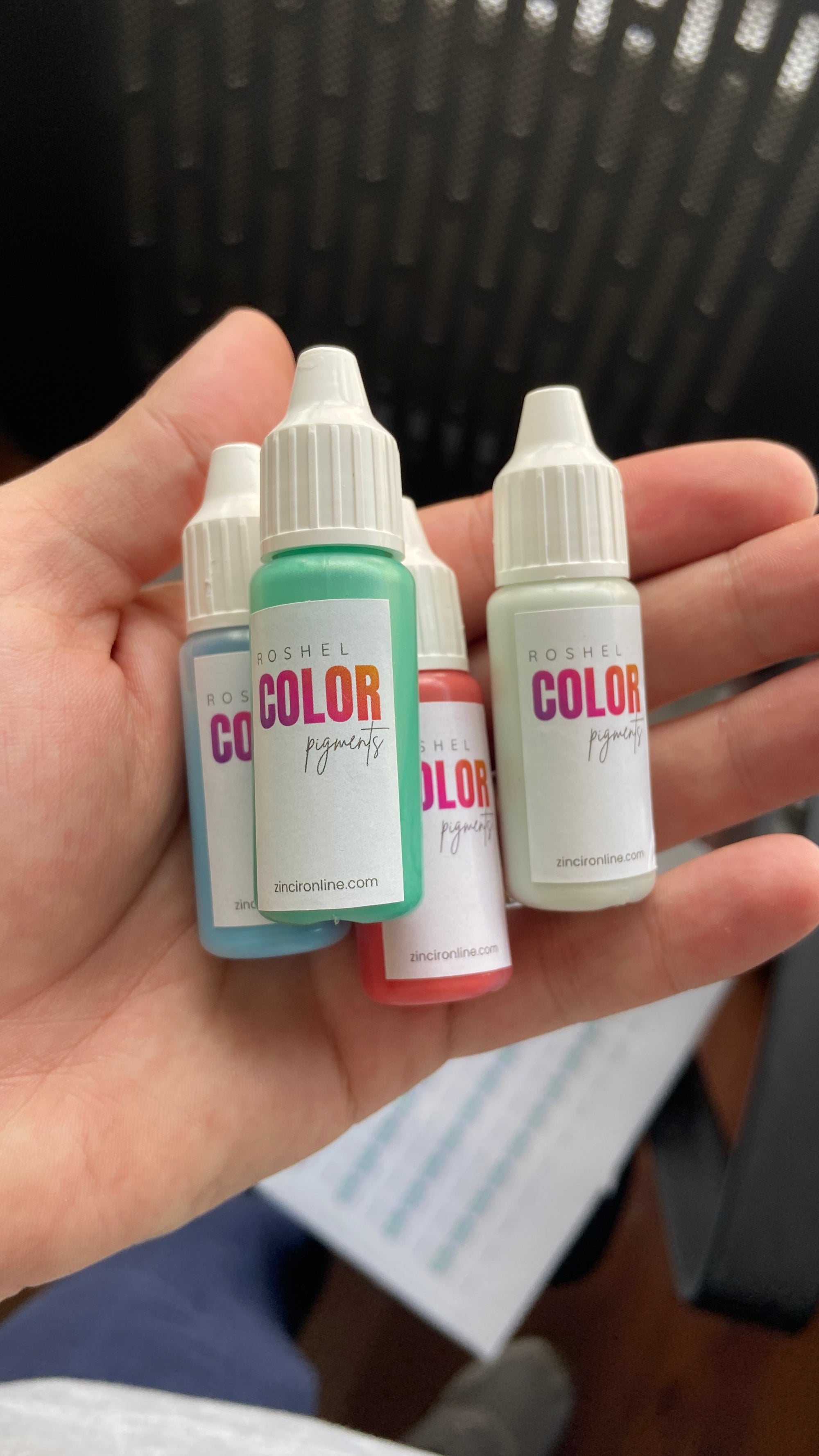 Takı Yapım,Mine Epoksi Boya Kiti / 12 Adet Charm Seti