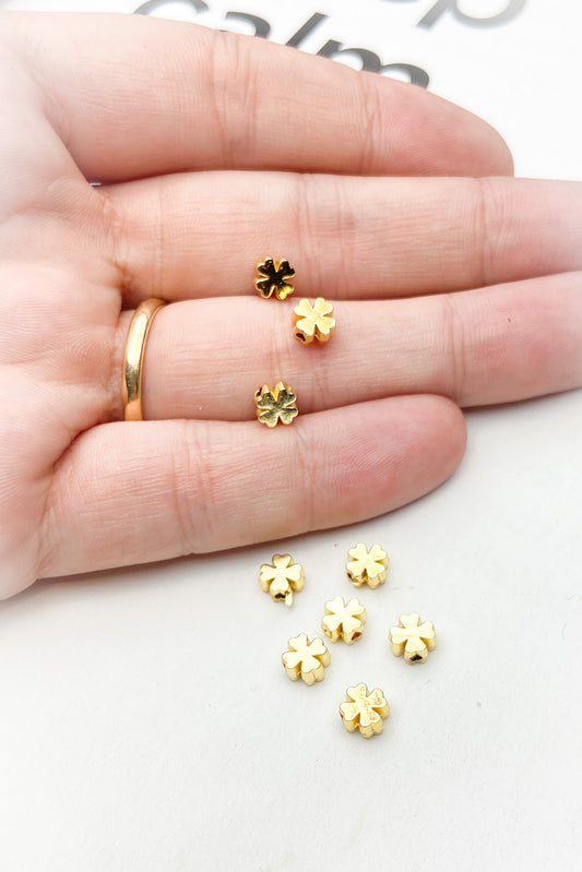 Metal Döküm Yonca Bileklik - Kolye Ara Aparatı Kaplama