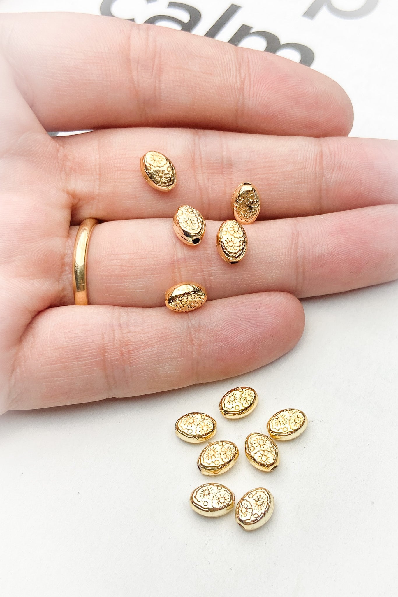 Metal Döküm Desenli Güneş Bileklik - Kolye Ara Aparatı Kaplama