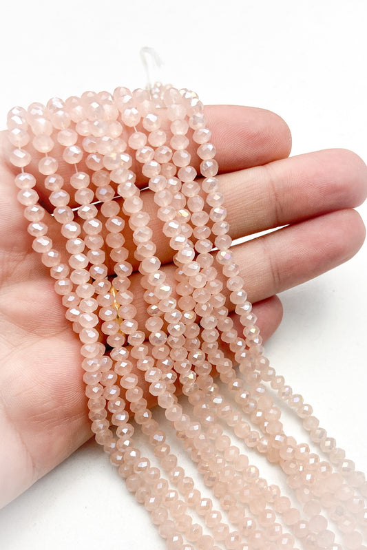 Kristal 4 mm Boncuk 1 Dizi ( Yavru Ağzı )