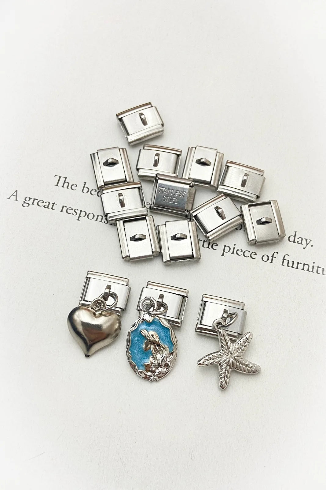 İtalyan Bileklik Charm Aparatı / Boş / Charm Takılabilir